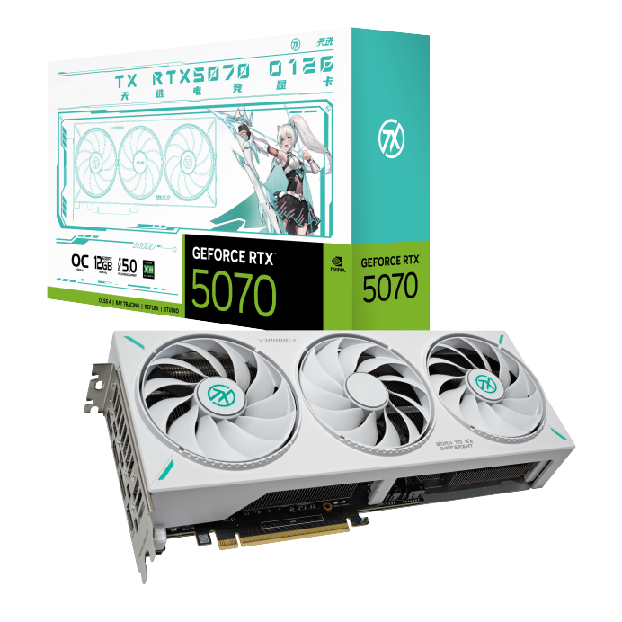 Pc Gaming Vr - 2025 TX-RTX5070-O12G GDDR7 OC RTX 5070