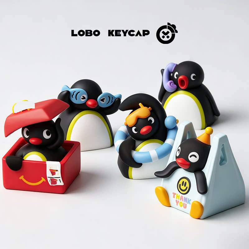 Custom Keycaps - PINGU Penguin Second Bullet Series Personalized