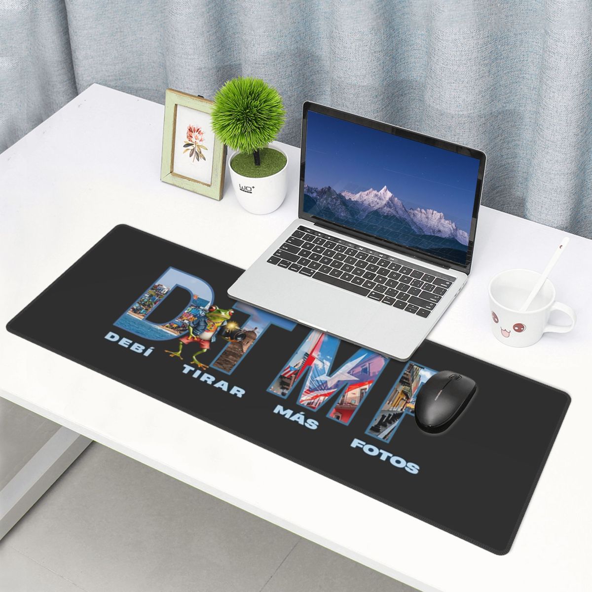 Pc Gaming Foto - Large Mouse Pad Bads Bunnys Debi