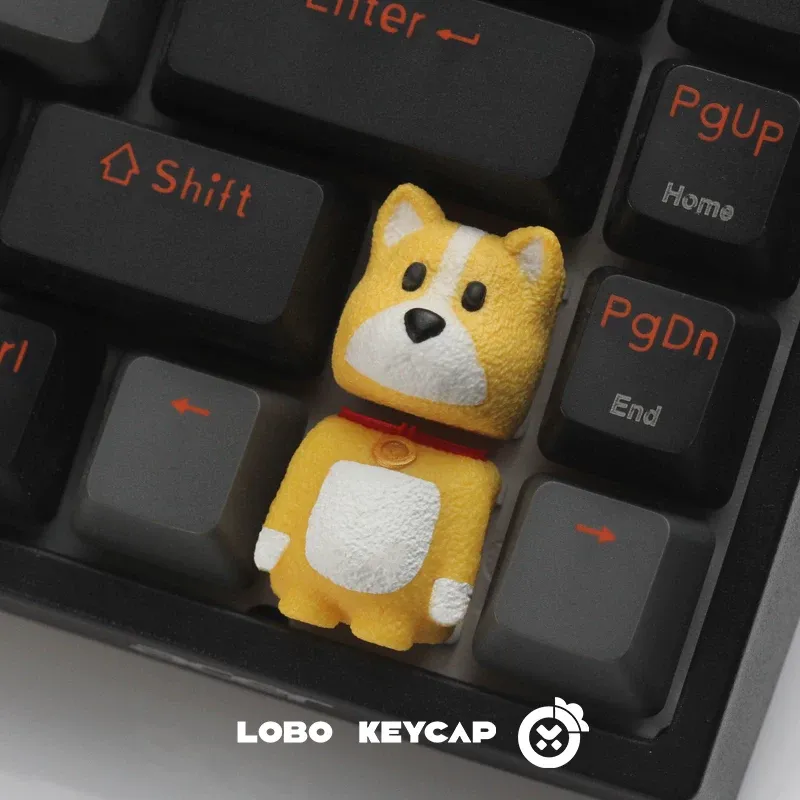 Cartoon Bear Animal Party Seri - Custom Keycaps recension och pris