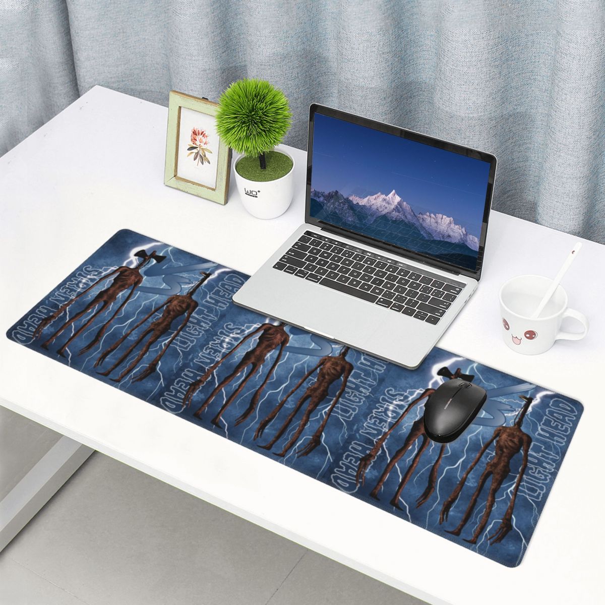 Large Mouse Pad Siren Head VS  - Pc Gaming Vs Laptop Gaming recension och pris