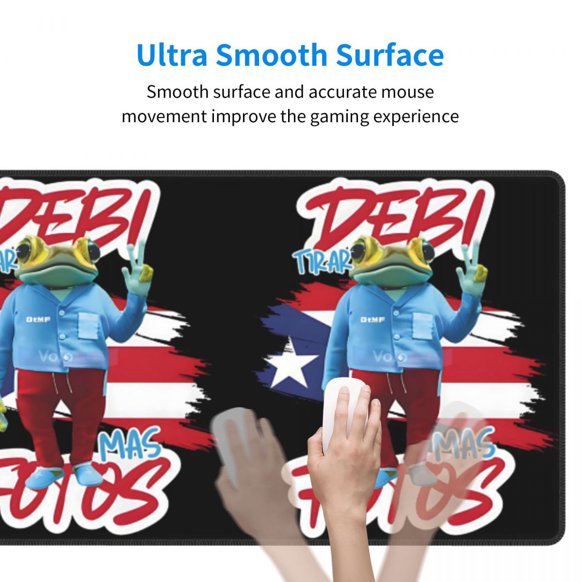 Large Mouse Pad Bad Bunny DTMF - Pc Gaming Foto recension och pris