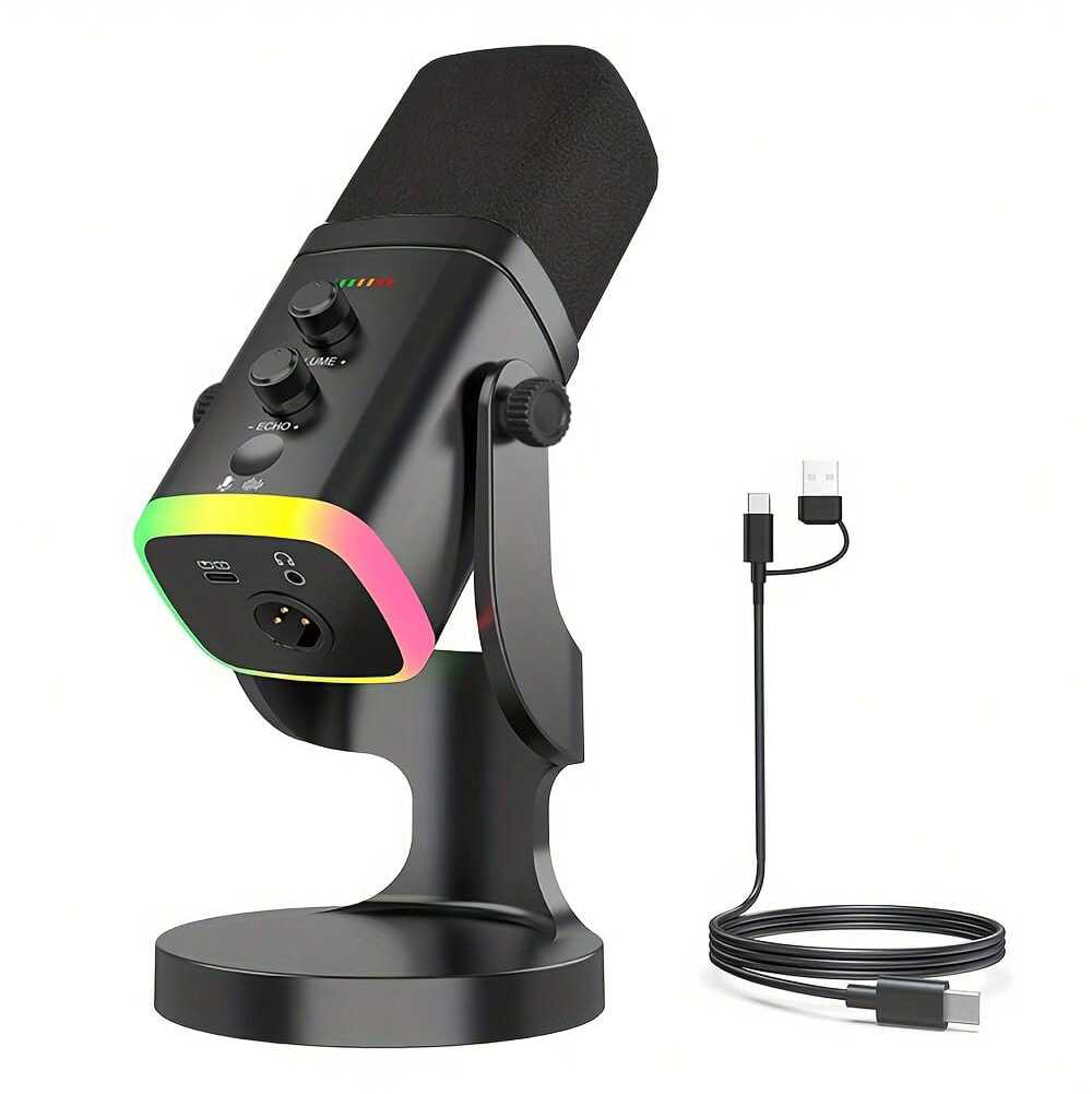 XLR/USB Dynamic Microphone for - Pc Gaming Youtubers recension och pris