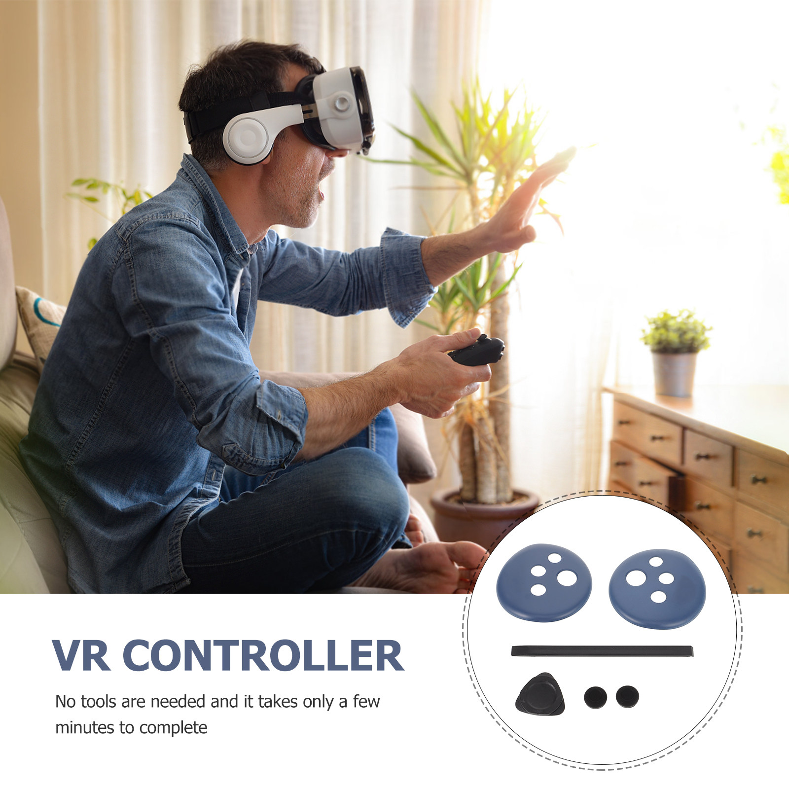 1Set Game Controller Cover Rep - Pc Gaming Vr recension och pris