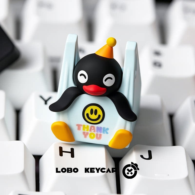 PINGU Penguin Second Bullet Se - Custom Keycaps recension och pris