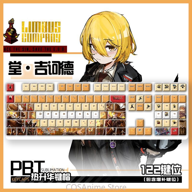 Anime Limbus Company Don Quixo - Mechanical Keyboard recension och pris