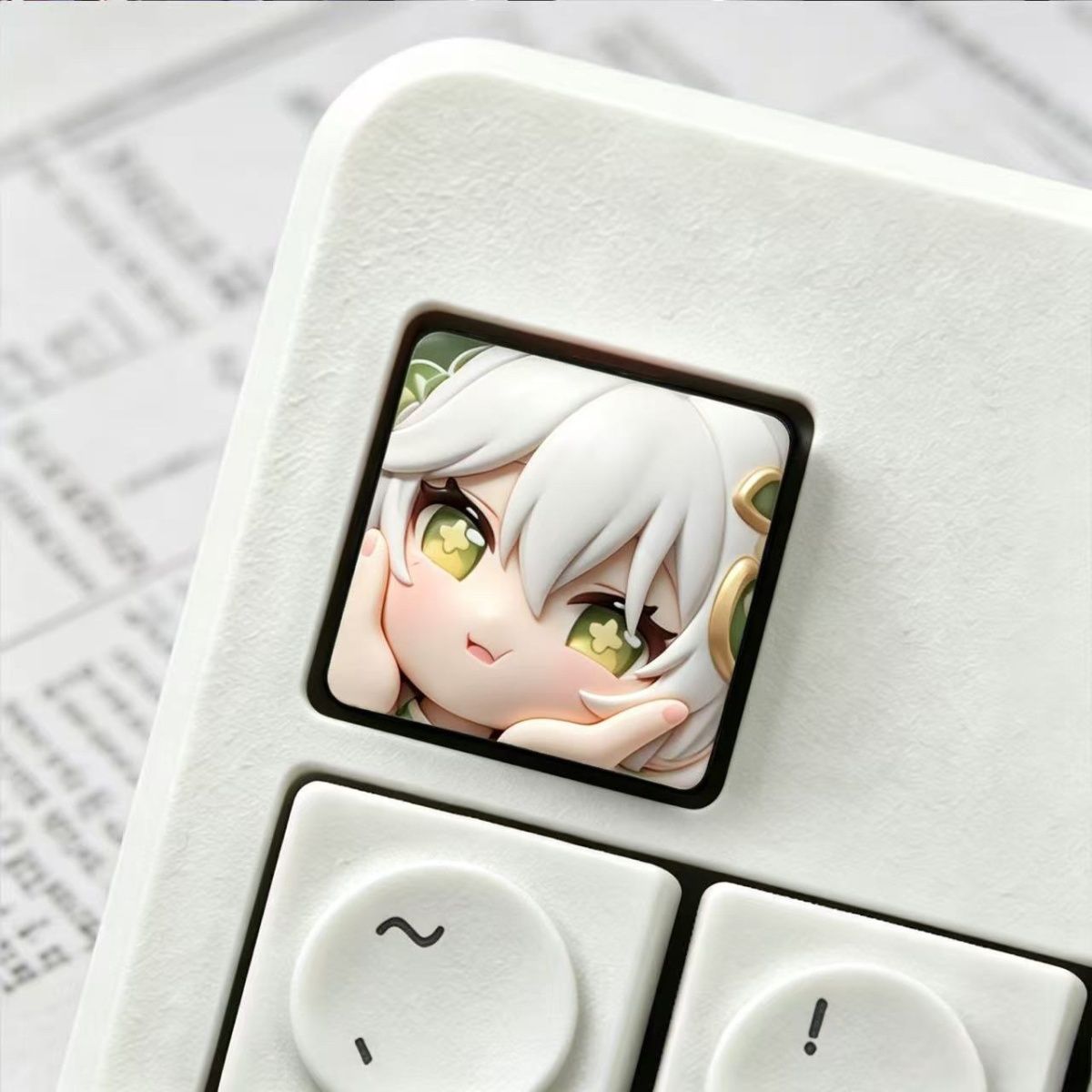 Genshin Impact Raiden Shogun A - Mechanical Keyboard recension och pris