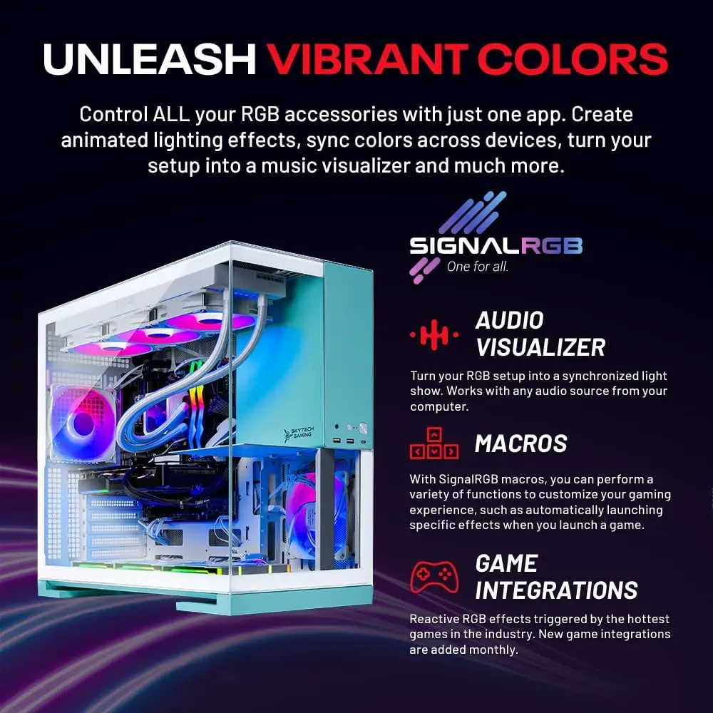 Skytech Gaming Aqua Desktop Pc - Pc Gaming Nvidia 5080 recension och pris