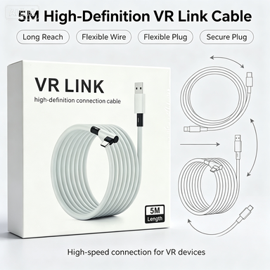 5M Long Rotatable Elbow VR Lin - Pc Gaming Vr Headset recension och pris