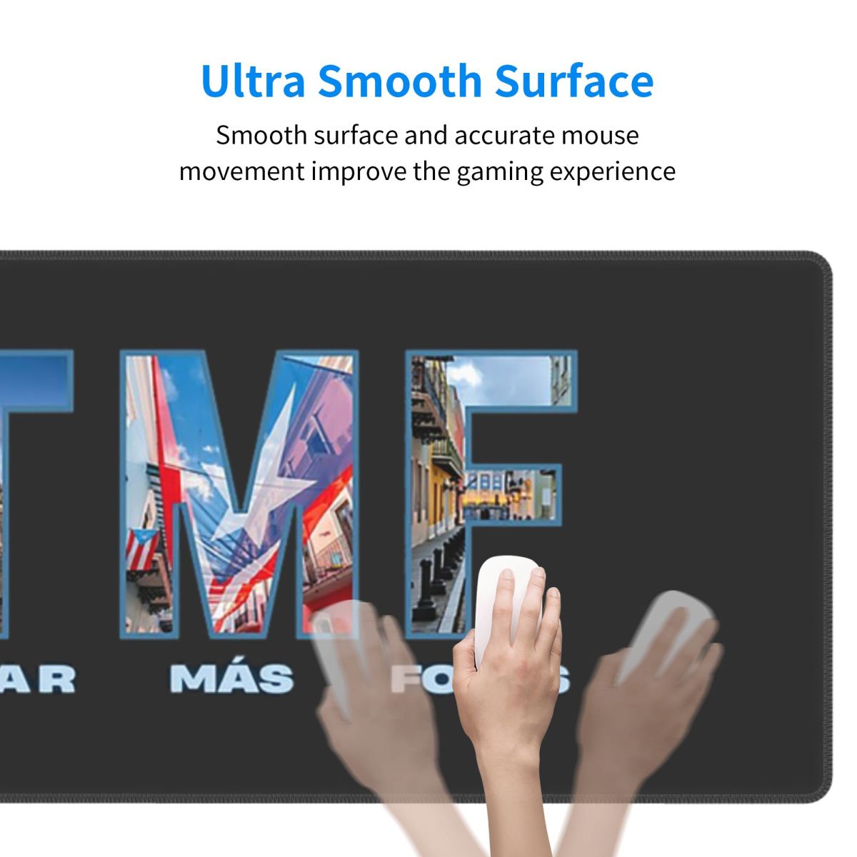 Large Mouse Pad Bads Bunnys De - Pc Gaming Foto recension och pris