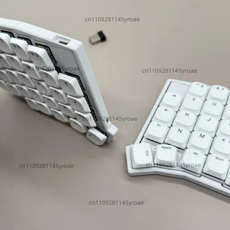 2.4G Wireless Low Profile Spli - Mechanical Keyboard recension och pris