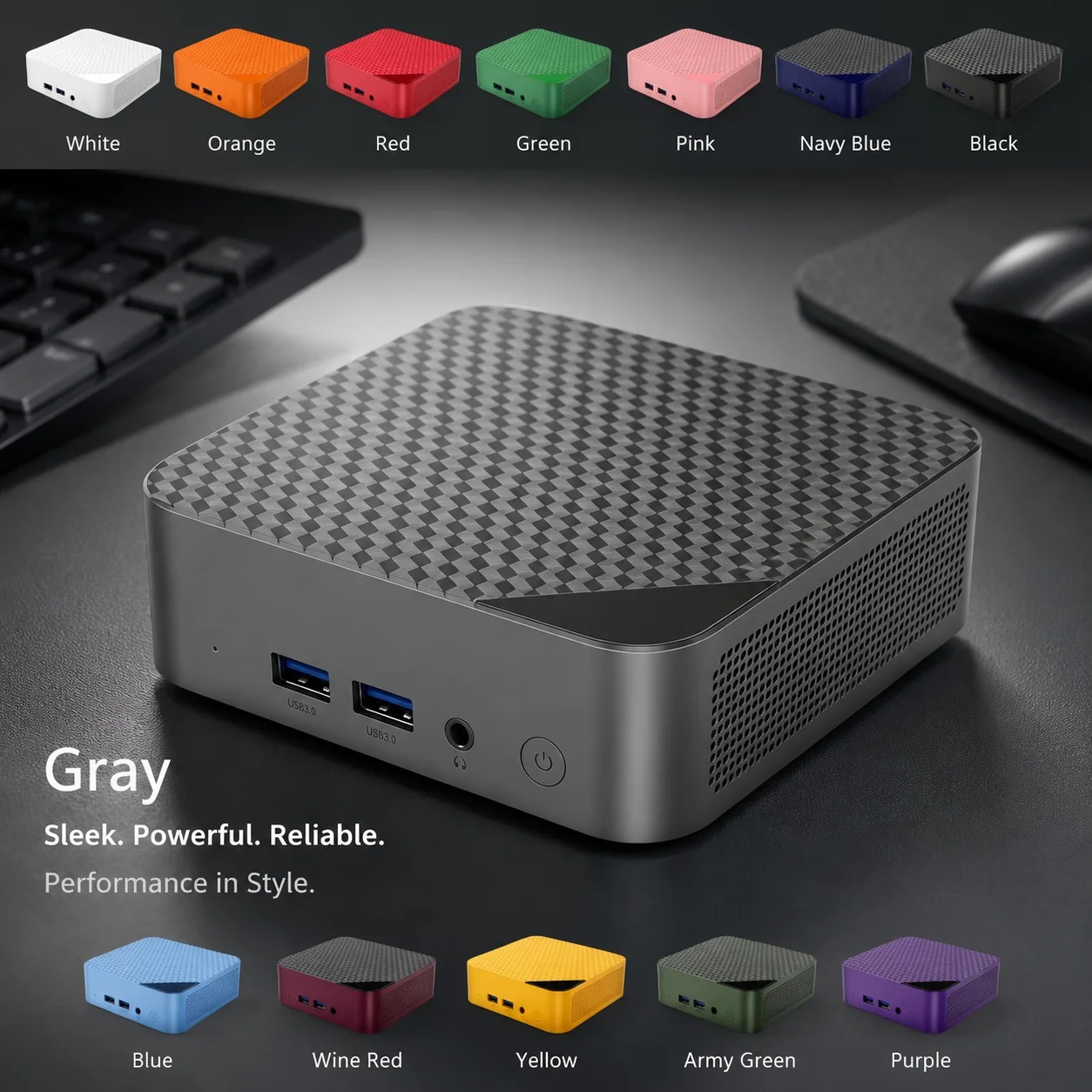 Portable Mini PC Intel Core N1 - Pc Gaming Editing recension och pris