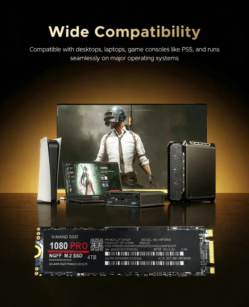 M.2 NGFF NVMe PCIe 4.0 High Sp - Pc Gaming Ultra recension och pris