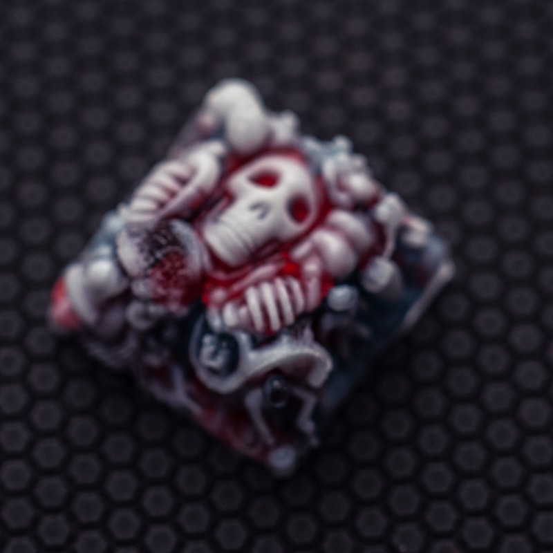 Gameboy Custom Skeleton Resin  - Custom Keycaps recension och pris