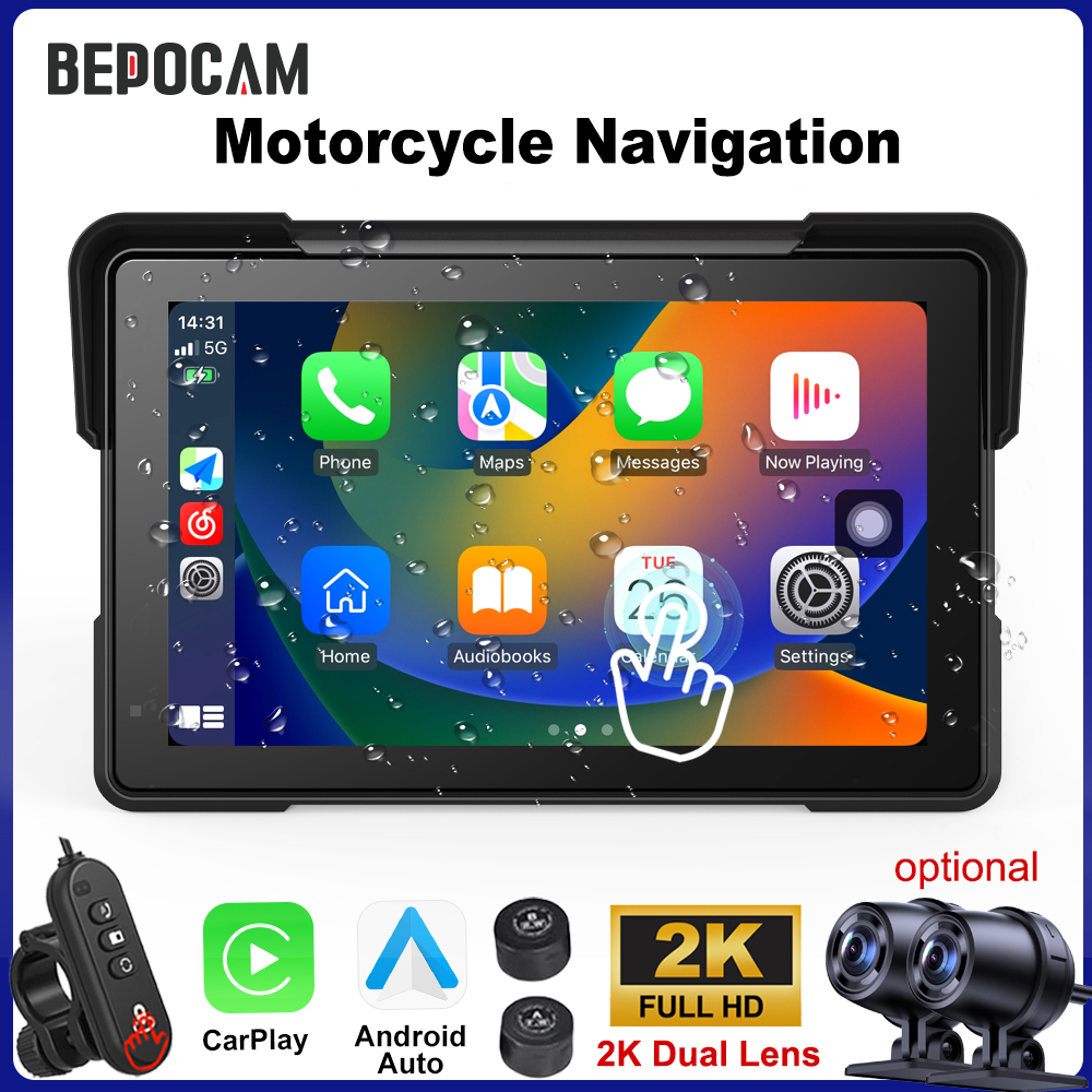 BEPOCAM 5/7'' Carplay Motorcyc - Pc Gaming Vr recension och pris