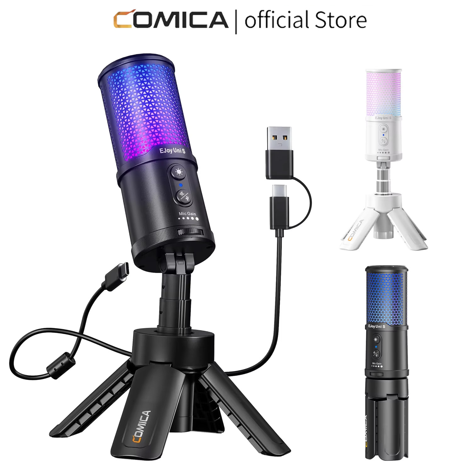COMICA RGB Gaming USB Condense - Pc Gaming Youtubers recension och pris