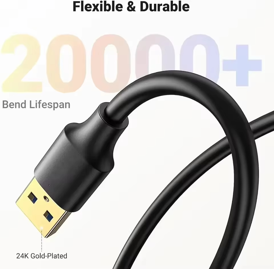 USB 3.0 Extension Cable 1m/2m/ - Pc Gaming Vr recension och pris