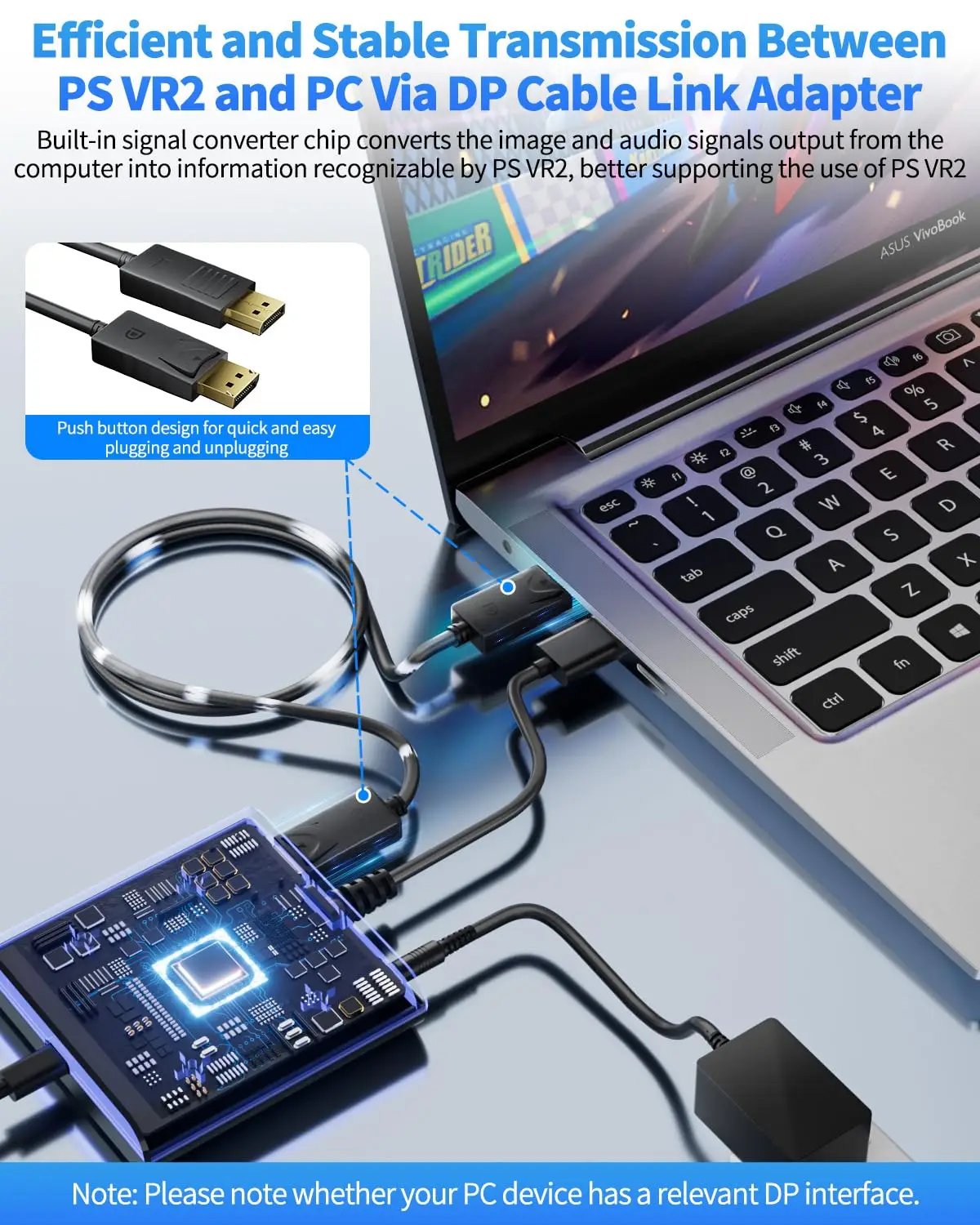 AOLION VR2 PC Adapter for PS5  - Pc Gaming Vr recension och pris